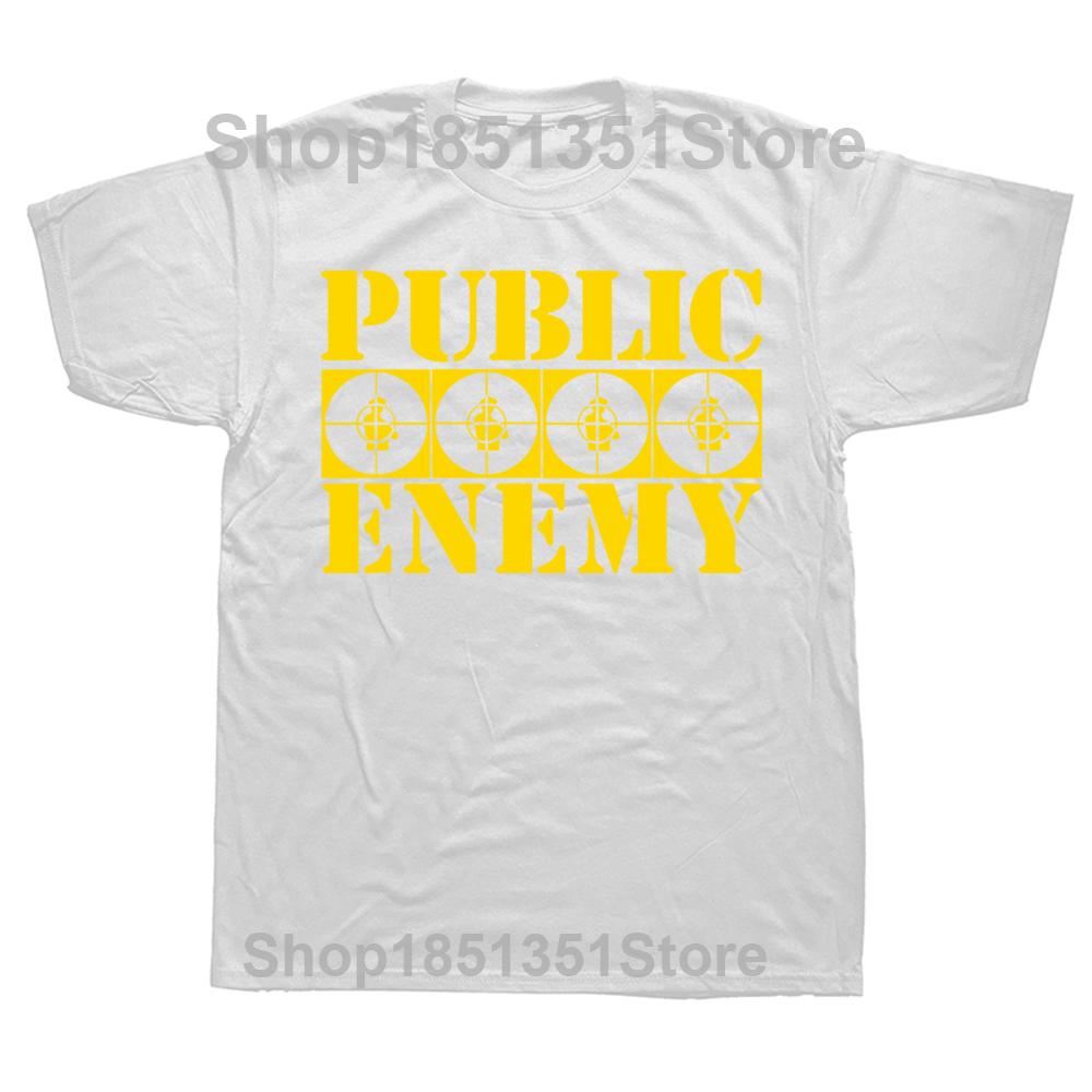 Novelty Awesome Public Enemy Target T Shirts Graphic Streetwear Short Sleeve Birthday Gifts Summer Style Tshirt Mens Clothing S