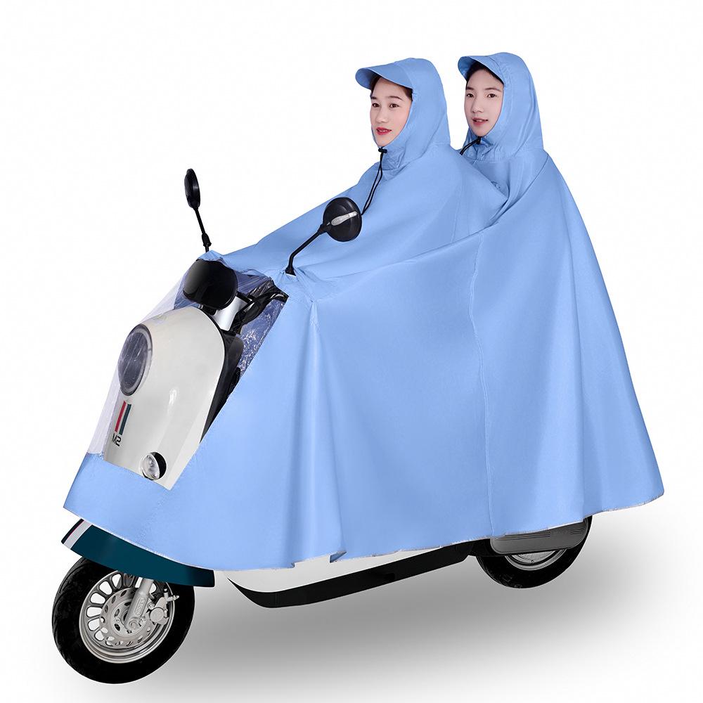 Unisex Full-Body Rain Cape for Electric Scooter or Motorcycle Riders