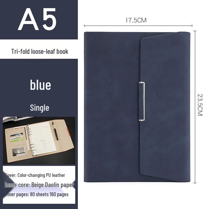 A5 Custom Loose-Leaf Business Diary Notebook