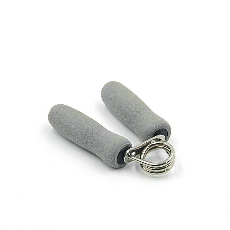 

1 шт. пружинная рукоятка для пальцев, силовой тренажер, губка, усилитель предплечья, кистевой эспандер, спортивная тренировка мышц серый