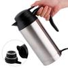 750ML Stainless Steel Car Electric Kettle Coffee Tea for Thermos Water Heating Cup 12V