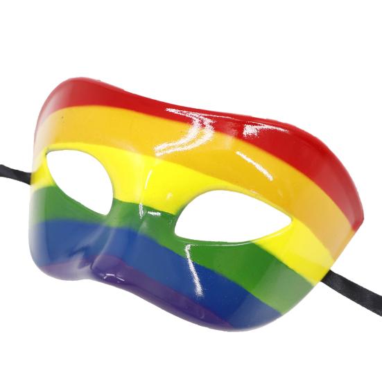Splendida Maschera Costume di Carnevale Maschera di Mardi Gras per Uomini Donne, Colorata Arcobaleno Mascherata Veneziana Festa di Ballo, Carnevale, Cosplay di Halloween