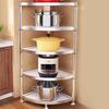 Modern Corner Kitchen Pot Storage Rack