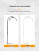 Dual-Color LED Floor Standing Beauty Lamp for Nail Art, Eyelashes, Salon & Tattoo Use