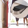 Rubber Door Stopper Wedge Block Guard Wind Dust Blocker Stopper Protector For Home Children Office With Stainless Steel