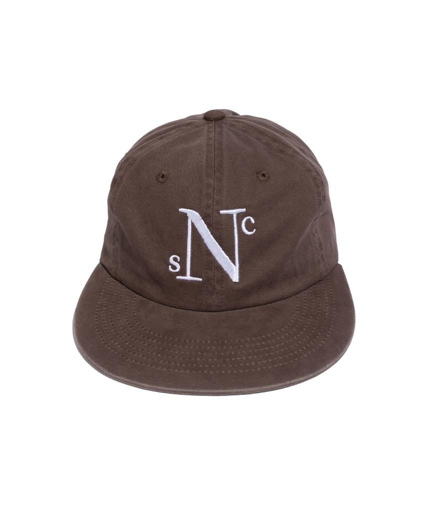 NET SOCIAL CLUB N Logo Flat Visor Cap (Brown)