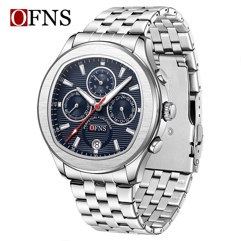 Oufanni Men s Luminous Waterproof Quartz Sports Watch with Calendar