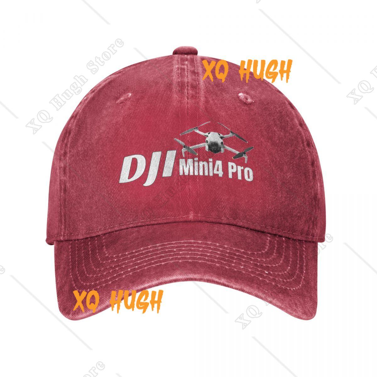 

Retro DDJI Drone Pilot Mini4 Pro Baseball Caps Men Women Distressed Washed Headwear Operator Outdoor Workouts Unstructured Hat One Size