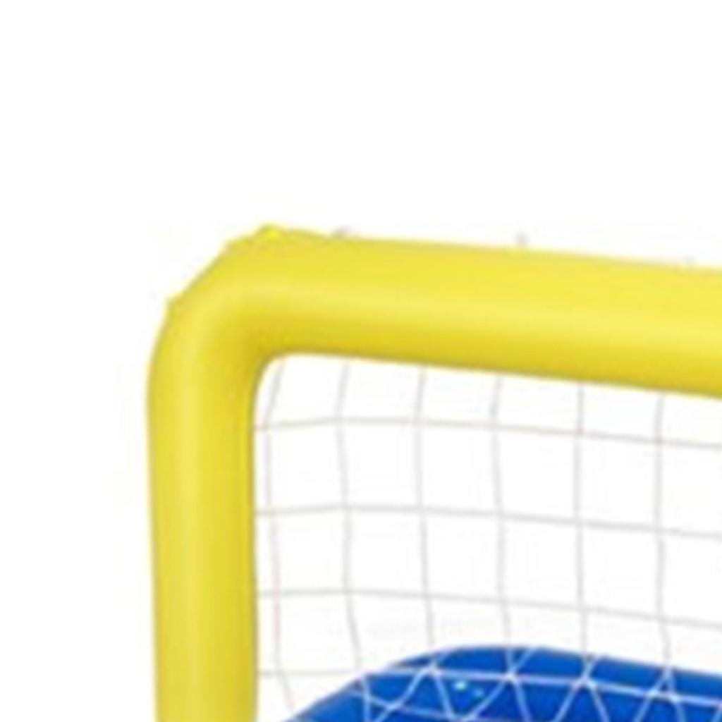 Aufblasbares Pool-Volleyball-Set mit Volleyballnetz-Ringen Verdickt Sicher Tragbar Aufblasbares Pool-Spiele-Set 52123