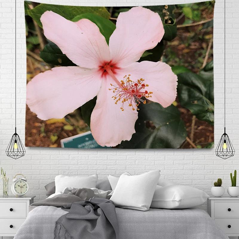 Flowers and Succulents Tapestry Home Wall Decoration Tapestry Office Living Room Tapestry