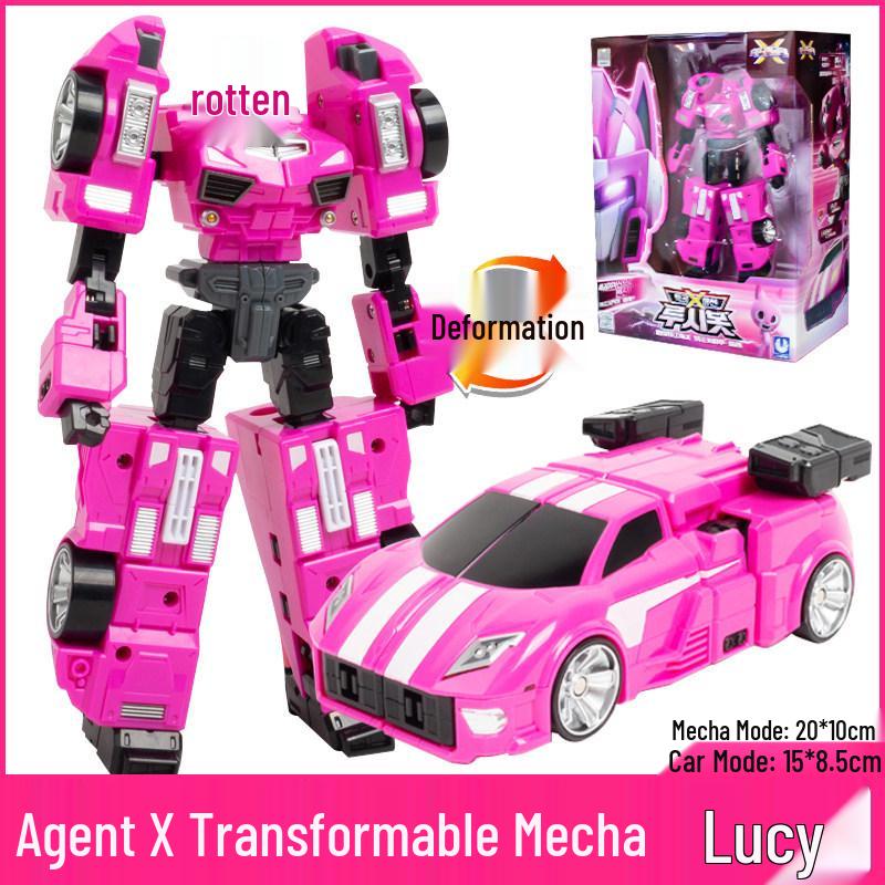 Mini Force Max Transforming Robot Car - Mecha X Boy Special Attack
