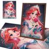 DIY Diamond Painting There Are No Mermaid Princesses or Flowers Cross Stitch Kit Mosaic Art Diamond Painting Full Circle Diamond Home Decoration