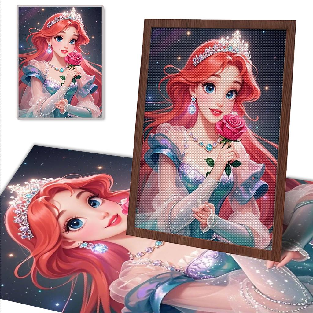 DIY Diamond Painting There Are No Mermaid Princesses or Flowers Cross Stitch Kit Mosaic Art Diamond Painting Full Circle Diamond Home Decoration