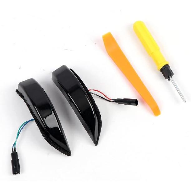 for Toyota Corolla 2014-2018, CHR 2015-2019 Customized Side Rear View Mirror Indicator Blinker Repeater Dynamic Turn Signal Light LED Replacement