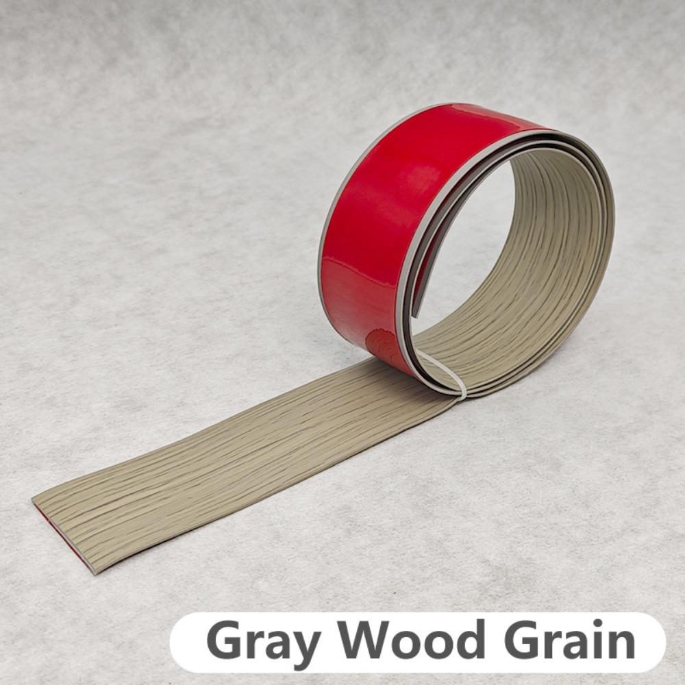 Self Adhesive Floor Transition Strip 1M Wood Like Edge Sealing PVC Door Bottom Sealing Strip Windproof Insect Proof Door Seal