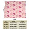 Piglet Pink Pig Super Warm Blanket  Girls Boys Plush Bedding Throws Fashion Outdoor Flannel Bedspread Sofa Bed Cover