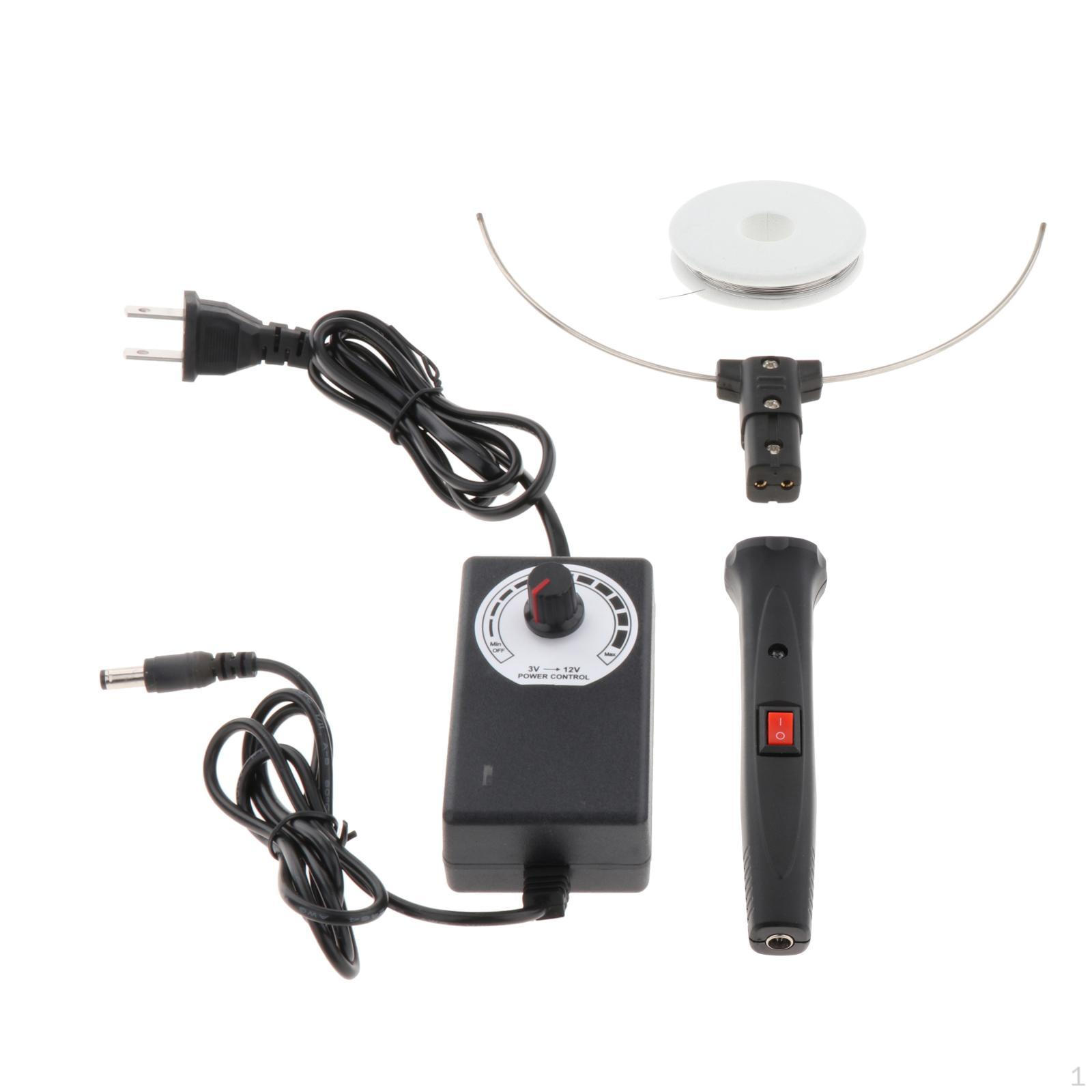 

Инструменты для резки полистирола, нагревательная нержавеющая сталь, машина «сделай сам», портативная режущая проволока для искусства switch+handle+bow