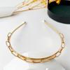 Bride Leaf Hairband Party Metal Leaf Hair Accessory Elegant Crown Headband Leaf Hairpin
