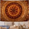 Grote Boho Mandala Wandkleed Wanddecoratie Marokkaans Etnisch Tribaal Kunstwerk Vintage Rond Bohemien Geometrisch Woonkamer Ophangbanden