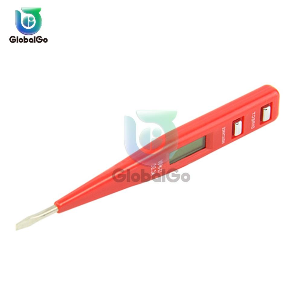 New Digital 12V-250V DC AC Voltage Detectors Non-Contact Tester Pen Tester Meter Volt Electric Test AC/DC Voltage Sensor