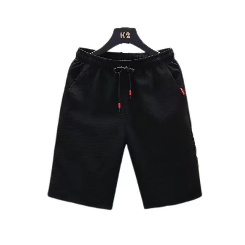 

Модні літні чоловічі повсякденні спортивні шорти прямого крою для молоді 4XL чорний