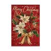 Christmas Day Garden Flag Polyester Double Layer Printed Outdoor Flag Courtyard Decoration Flag
