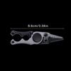 Durable Aluminum Alloy Fishing Pliers With Gyro And Tungsten Steel Blade For Easy Catches Fishing Equipment Fishing Tools