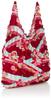 Ando Shibori Bag HAM-18 Miura-shibori Bag Kimono 4Red 450x400mm (Handle 150mm)