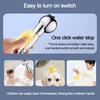 Plastic Shower Head Arm Diverter Flow Limiter Water Flow Regulator Water Stop Valve  Bathroom Parts