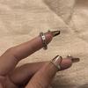 Adjustable Silver Bow Ring - Chic & Unique Design for Women