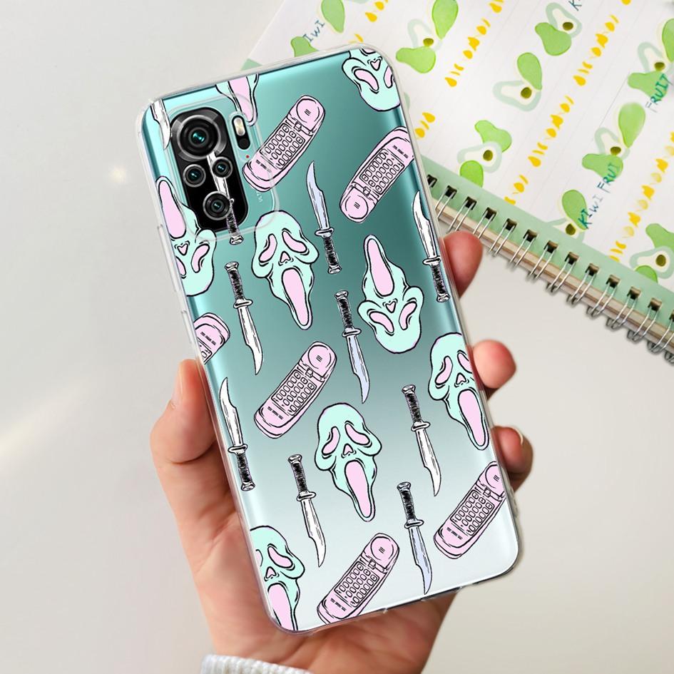 For Xiaomi Redmi Note 10 Pro Max Case Cute Fashion Butterfly Marble Soft Silicone Cover on Redmi Note 10S Note 10 S Note10 Funda