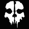 BLKUOPAR Call of Duty Ghost Head Skull Silhouette Car Sticker Waterproof Sunscreen Die Cut Windows Trunk Motorcycle Car Styling