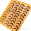 20 Pairs Of Thick Fried False Eyelashes Naturally Curled Imitation Mink Eyelashes