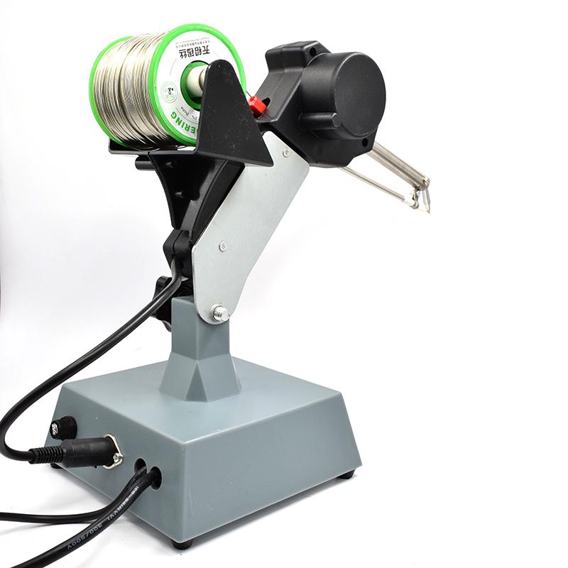 DBL-80 Foot Pedal Solder Feeder: New Internal & External Heating Soldering Machine