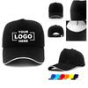 Group Advertising Printed Travel Embroidery Logo Men Women Baseball Outdoor Cap Polyester Hats