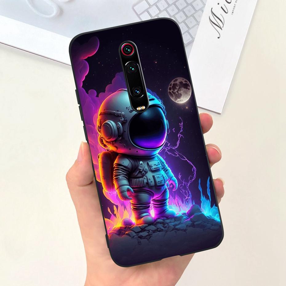 Kreslený obal pro Xiaomi Mi 9T Pro Mi9T Roztomilý barevný měkký silikonový zadní kryt pro Xiaomi Mi 9T 9 T 9TPro Pouzdra na telefon