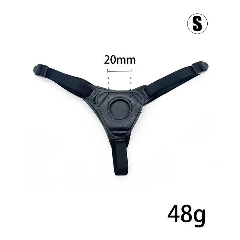 Adjustable Silicone Strap On Harness with Slim Dildo Set, Beginner Pegging Dildo Panties for Women Men Couples, Soft Purple Stra