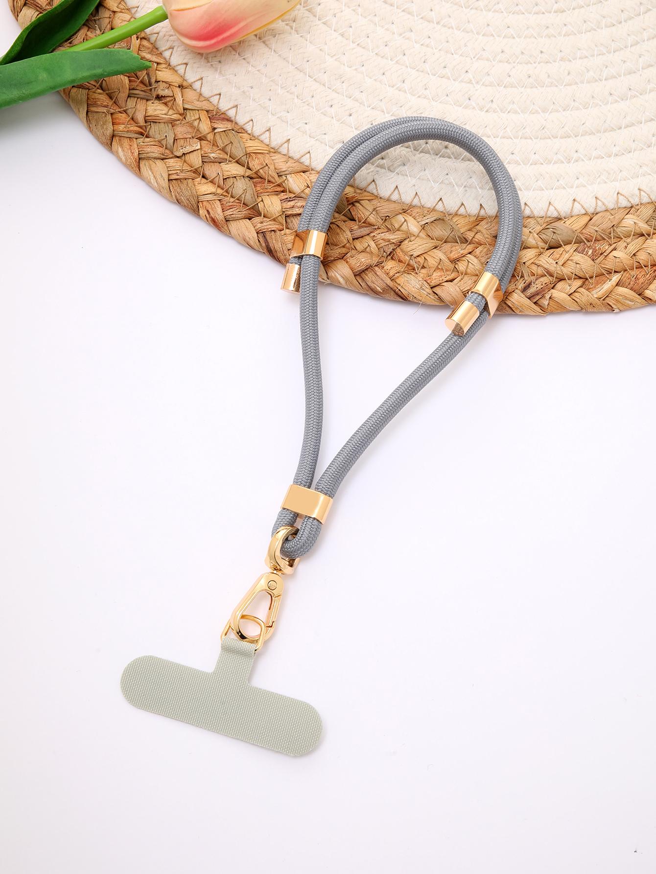 

New Mobile Phone Hanging Rope With Adjustable Length, Nylon Rope Pendant, Short Wrist Strap Clip, Multifunctional Anti Loss Rope Polyester / Nylon