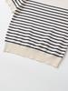 Spring 2026 European-American Style Women's Round Neck Striped Knitwear