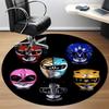 1pc Power Rangers HelmetsChair Carpet for Office, Non-slip, Soft and Durable Office Rug for Interior Decoration, Perfect for Office yy250925077