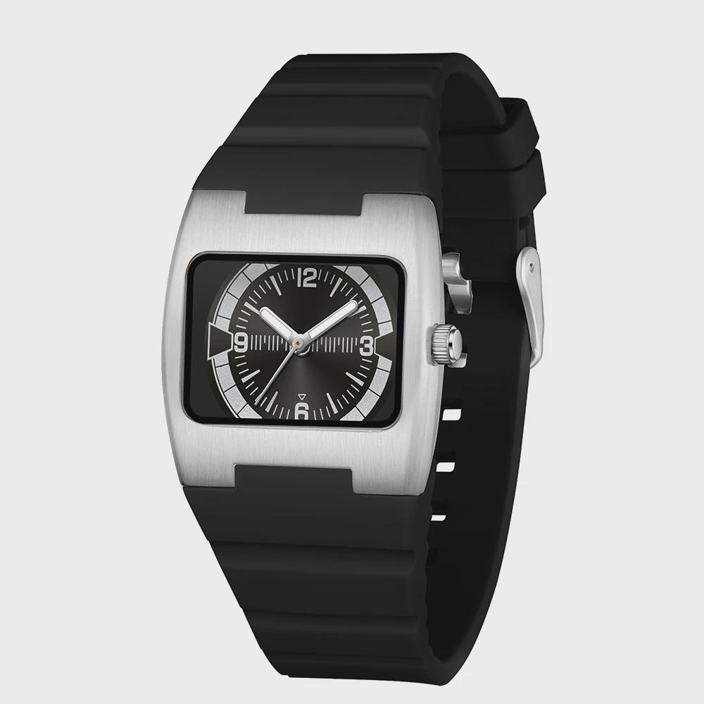 

Fashion Men s Quartz Watch Creative Wristwatch Simple Waterproof Casual Watches for Man Reloj Hombre чорний