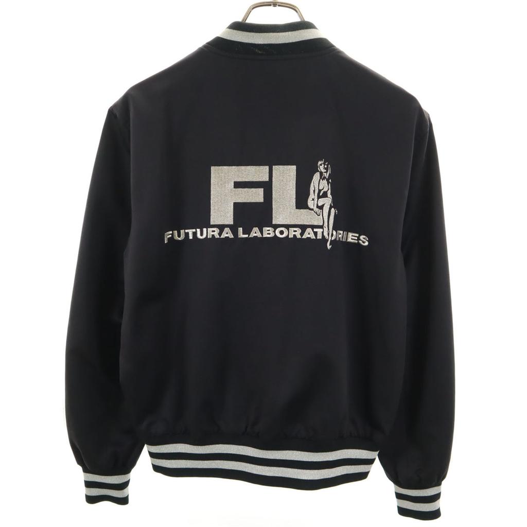 HYSTERIC GLAMOUR FUTURA Collaboration Back Embroidery Satin Jacket S Men's Used