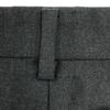 Aquascutum Made In Japan 100% Wool Suit Setup 92A5 Charcoal Gray Men's Used