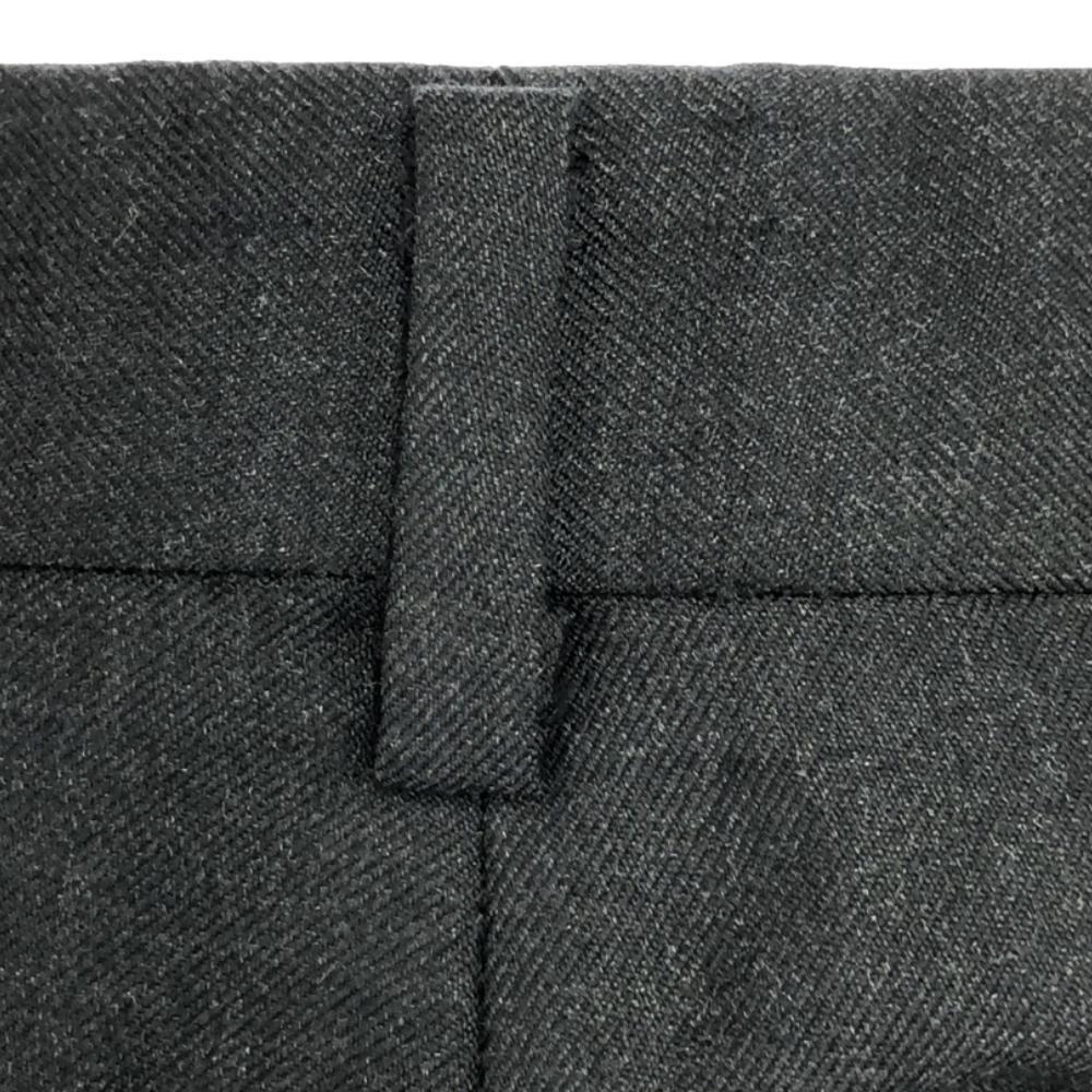 Aquascutum Made In Japan 100% Wool Suit Setup 92A5 Charcoal Gray Men's Used