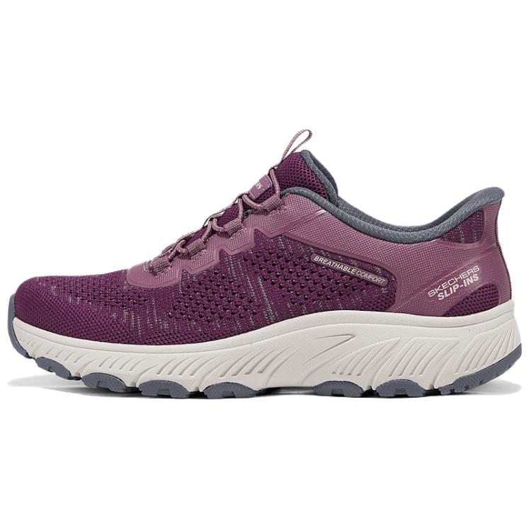 Skechers Outdoor Женские Тканевые Удобные Низкие Повседневные Кроссовки Женская кроссовка Фиолетовый 180298-MVE 35