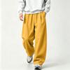 Men's Retro Wide Leg Pants with Loose Straight Fit