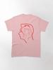 Depeche Mode Members Matryoshka Profile Red Outline Black Background Classic T-Shirt