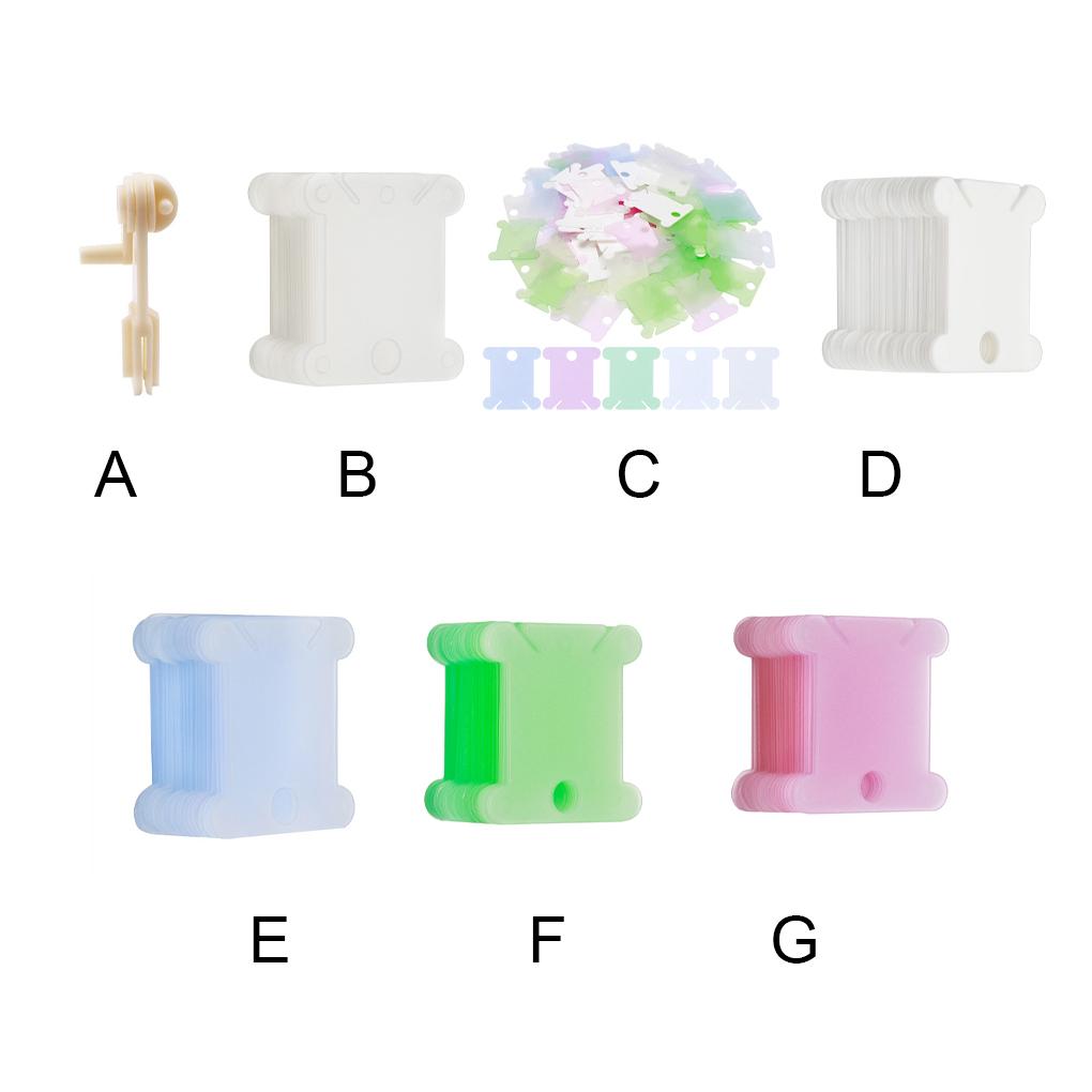 Winding Board Floss Bobbins Cord Spool Wire Winder Multipurpose Simply Used Stitch Embroidery DIY Prop Storage