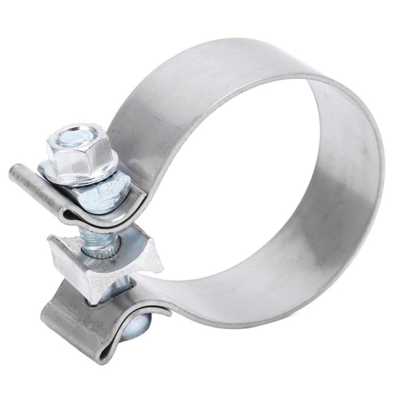 Pipe Clamp Belt Clamp for BMW For X3 For X5 Exhaust Pipe Connector Replacement OEM 18308506992 942866 Stainless Steel