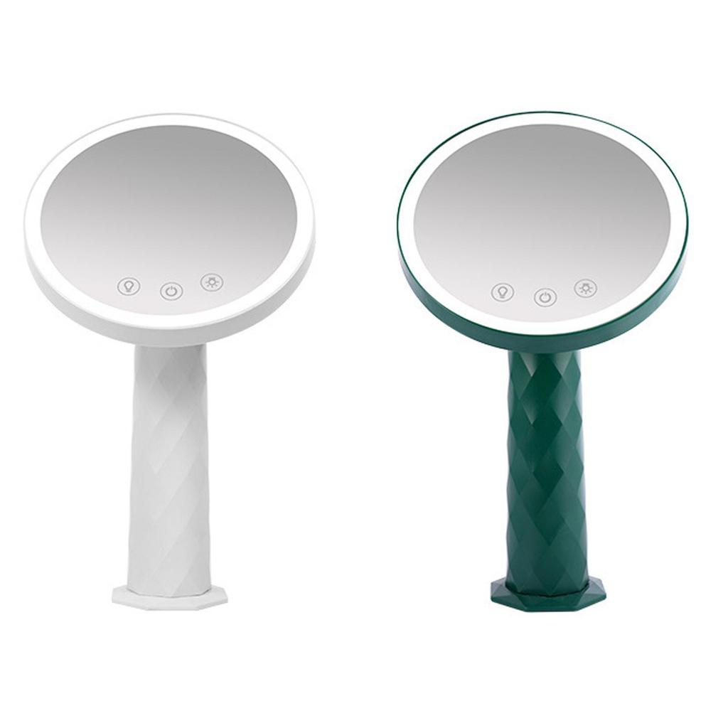 Lighted Beauty Mirror with LED Lights Adjustable Brightness Portable Travel